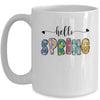 Hello Spring Flower Happy Easter Floral Mom Plant Lover Mug | teecentury