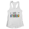 Hello Spring Flower Happy Easter Floral Mom Plant Lover Shirt & Tank Top | teecentury