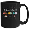 Hello Summer Cute Design Summer Vacation For Women Girl Mug | teecentury