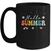 Hello Summer Cute Design Summer Vacation For Women Girl Mug | teecentury