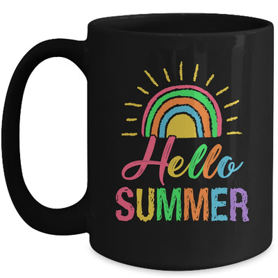 Hello Summer End Of School Year Teacher Cute For Women Kids Mug | teecentury