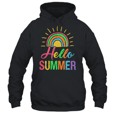 Hello Summer End Of School Year Teacher Cute For Women Kids Shirt & Tank Top | teecentury