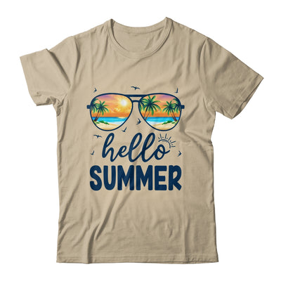 Hello Summer Happy Last Day Of School For Teacher Student Shirt & Tank Top | teecentury