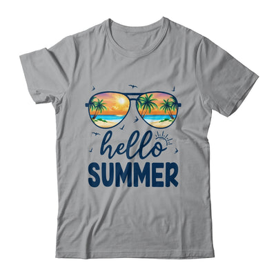 Hello Summer Happy Last Day Of School For Teacher Student Shirt & Tank Top | teecentury