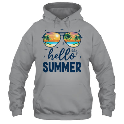 Hello Summer Happy Last Day Of School For Teacher Student Shirt & Tank Top | teecentury