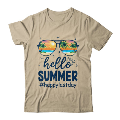 Hello Summer Happy Last Day Of School Teacher Student Shirt & Tank Top | teecentury