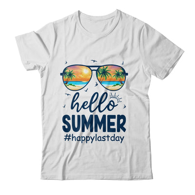 Hello Summer Happy Last Day Of School Teacher Student Shirt & Tank Top | teecentury