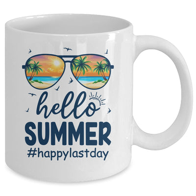 Hello Summer Happy Last Day Of School Teacher Student Mug | teecentury