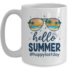 Hello Summer Happy Last Day Of School Teacher Student Mug | teecentury