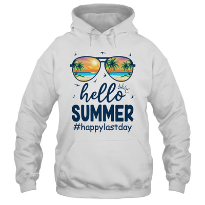 Hello Summer Happy Last Day Of School Teacher Student Shirt & Tank Top | teecentury