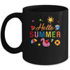 Hello Summer Happy Last Day School Summer Vacation For Kids Mug | teecentury