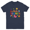 Hello Summer Happy Last Day School Summer Vacation For Kids Youth Shirt | teecentury