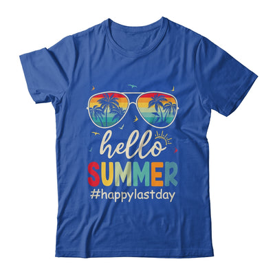 Hello Summer Happy Summer Vacation Retro Beach Men Women Shirt & Tank Top | teecentury