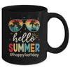 Hello Summer Happy Summer Vacation Retro Beach Men Women Mug | teecentury