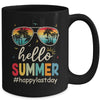 Hello Summer Happy Summer Vacation Retro Beach Men Women Mug | teecentury