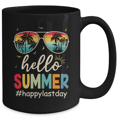 Hello Summer Happy Summer Vacation Retro Beach Men Women Mug | teecentury