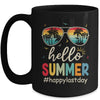 Hello Summer Happy Summer Vacation Retro Beach Men Women Mug | teecentury