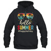 Hello Summer Happy Summer Vacation Retro Beach Men Women Shirt & Tank Top | teecentury