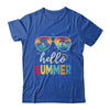 Hello Summer Retro Happy Summer Vacation Beach Men Women Shirt & Tank Top | teecentury