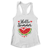 Hello Summer Watermelon Vacation Season Beach Summer Shirt & Tank Top | teecentury