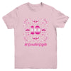 Hello Ten Double Digits Pink Coquette Bow 10th Birthday Girl Youth Shirt | teecentury