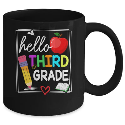 Hello Third Grade Team 3rd Grade Back To School Teacher Kids Mug | teecentury