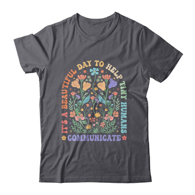 Help Tiny Humans Communicate Speech Language Pathologist SLP Shirt & Tank Top | teecentury