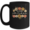 Helping Little Minds Grow Teacher Wildflower Back To School Mug | teecentury