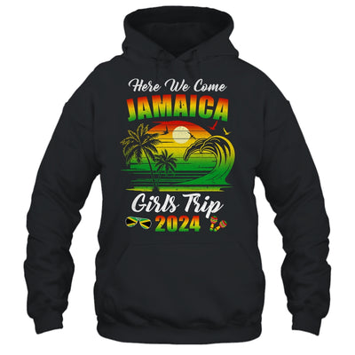 Here We Come 2024 Jamaica Girls Trip Summer Vacation Funny Shirt & Tank Top | teecentury