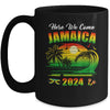 Here We Come 2024 Jamaica Summer Vacation Party Funny Mug | teecentury