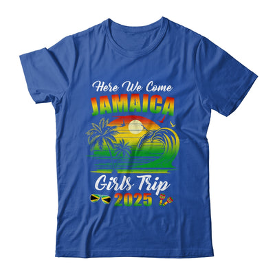 Here We Come 2025 Jamaica Girls Trip Summer Vacation Funny Shirt & Tank Top | teecentury