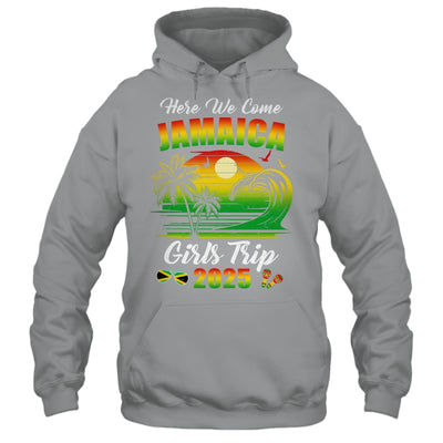 Here We Come 2025 Jamaica Girls Trip Summer Vacation Funny Shirt & Tank Top | teecentury