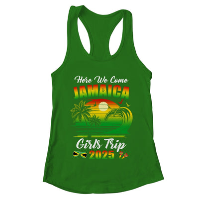 Here We Come 2025 Jamaica Girls Trip Summer Vacation Funny Shirt & Tank Top | teecentury