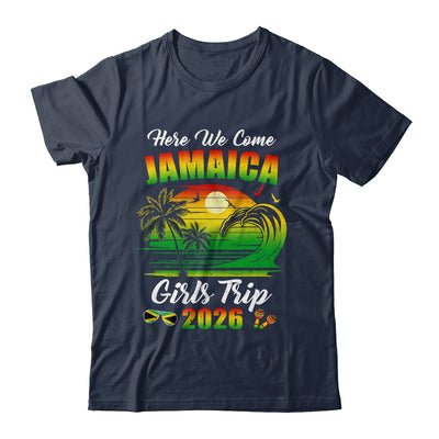 Here We Come 2026 Jamaica Girls Trip Summer Vacation Funny Shirt & Tank Top | teecentury