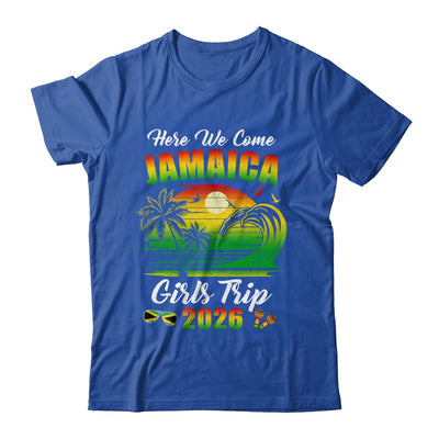 Here We Come 2026 Jamaica Girls Trip Summer Vacation Funny Shirt & Tank Top | teecentury