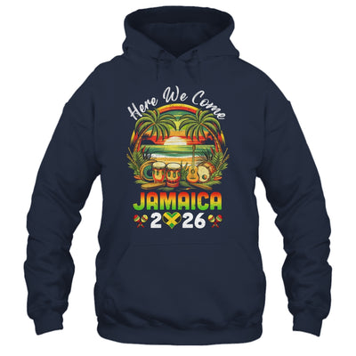 Here We Come Jamaica 2026 Girls Trip Family Summer Vacation Shirt & Tank Top | teecentury