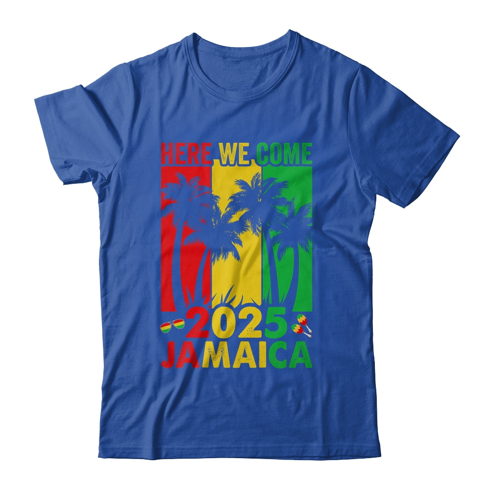 Here We Come Matching Family Vacation Trip Jamaica 2025 Shirt & Tank Top | teecentury