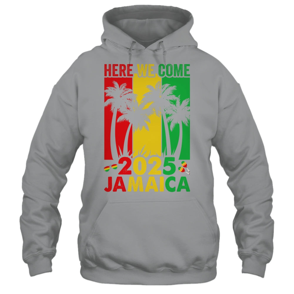 Here We Come Matching Family Vacation Trip Jamaica 2025 Shirt & Tank Top | teecentury