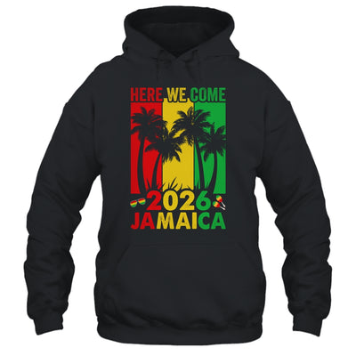Here We Come Matching Family Vacation Trip Jamaica 2026 Shirt & Tank Top | teecentury