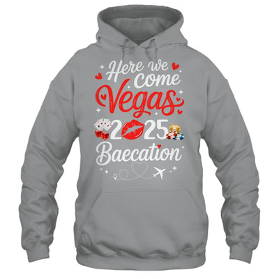 Here We Come Vegas Baecation 2025 Couples Honeymoon Vibes Shirt & Tank Top | teecentury