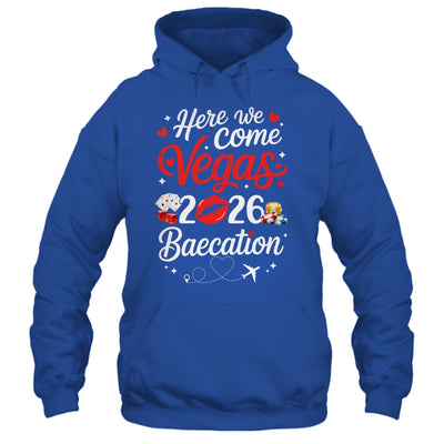 Here We Come Vegas Baecation 2026 Couples Honeymoon Vibes Shirt & Tank Top | teecentury