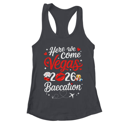 Here We Come Vegas Baecation 2026 Couples Honeymoon Vibes Shirt & Tank Top | teecentury
