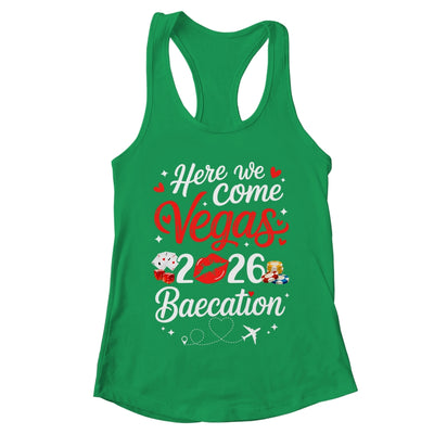 Here We Come Vegas Baecation 2026 Couples Honeymoon Vibes Shirt & Tank Top | teecentury