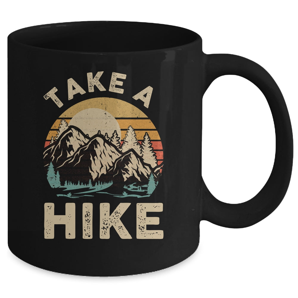 Hiking Nature Hike Hiker Outdoor Funny Take A Hike Mug | teecentury