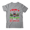 Hippo Xmas Tree Lights I Want A Hippopotamus For Christmas Shirt & Sweatshirt | teecentury