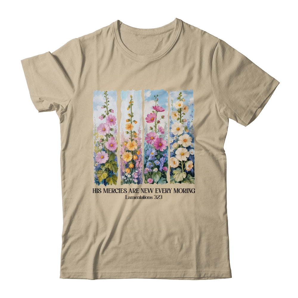 His Mercies Are New Every Morning Christian Bible Religious Shirt & Hoodie | teecentury