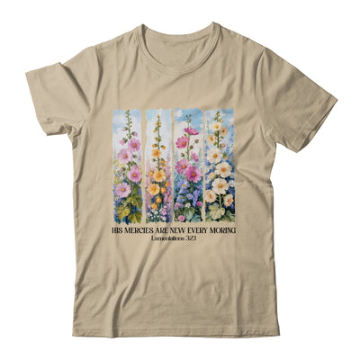 His Mercies Are New Every Morning Christian Bible Religious Shirt & Hoodie | teecentury