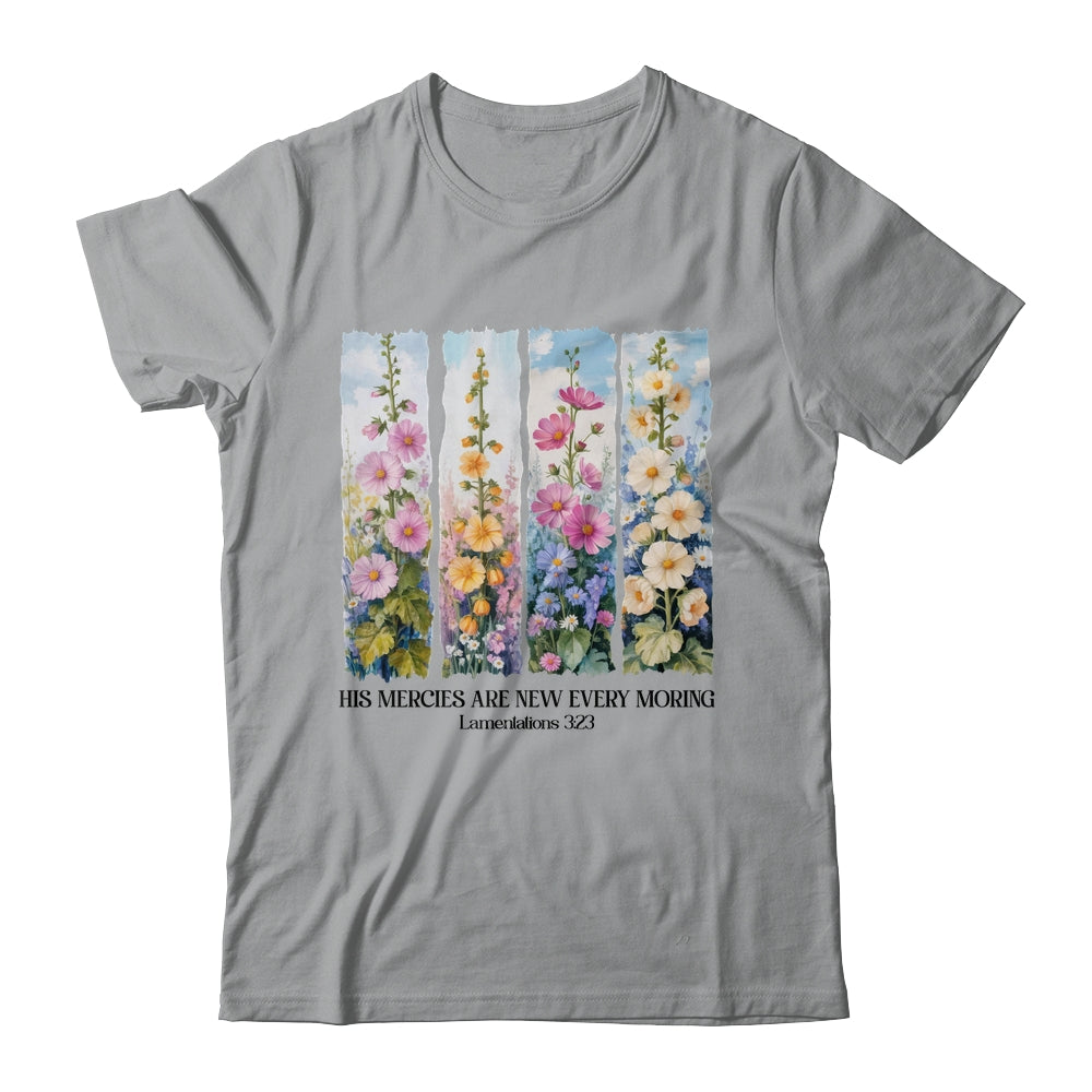 His Mercies Are New Every Morning Christian Bible Religious Shirt & Hoodie | teecentury