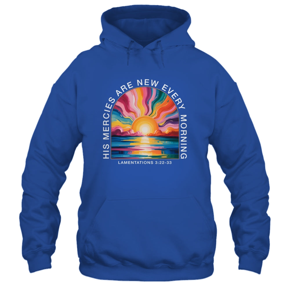 His Mercies New Every Morning Christian Bible Verse Women Shirt & Hoodie | teecentury