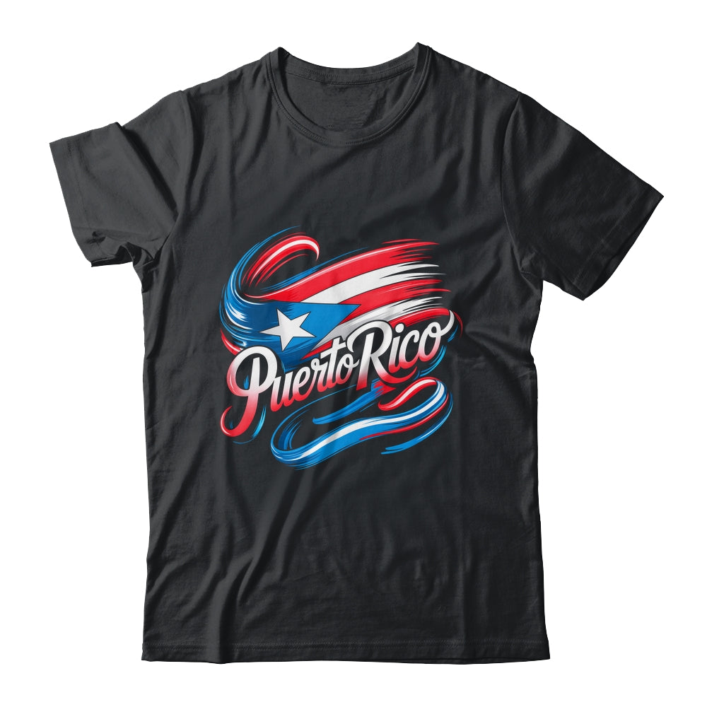 Hispanic Boricua Rica Puerto Rican Puerto Rico Flag Heritage Shirt & Tank Top | teecentury
